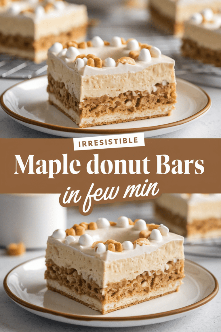 Irresistible Maple Donut Bars