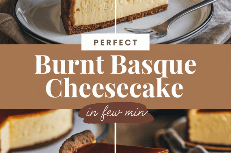Perfect Burnt Basque Cheesecake