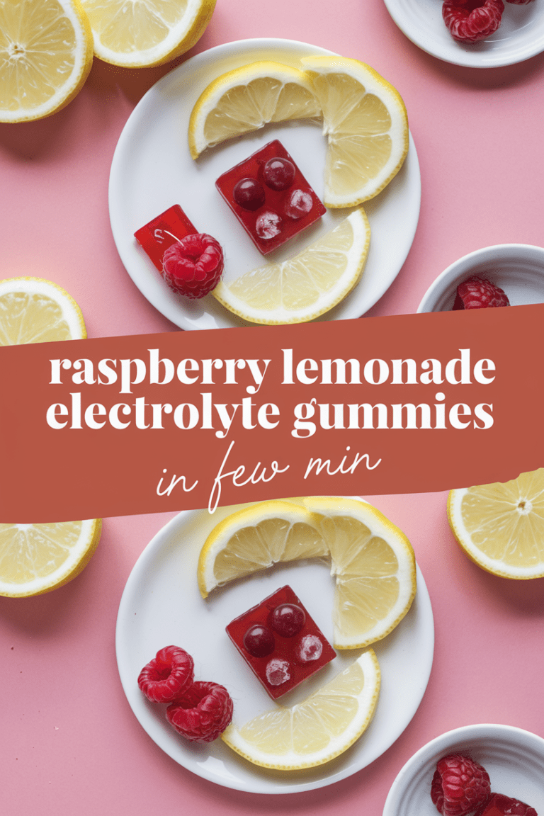 Raspberry Lemonade Electrolyte Gummies