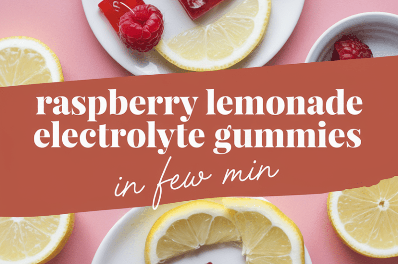Raspberry Lemonade Electrolyte Gummies