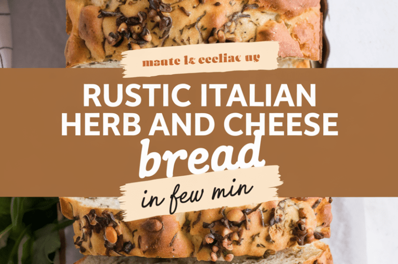 Rustic Italian Herb and Cheese Bread