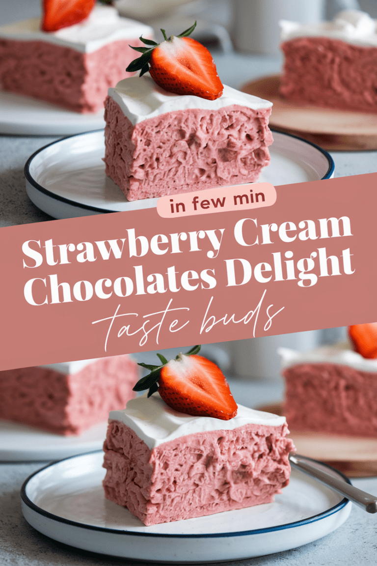 Strawberry Cream Chocolates Delight Taste Buds