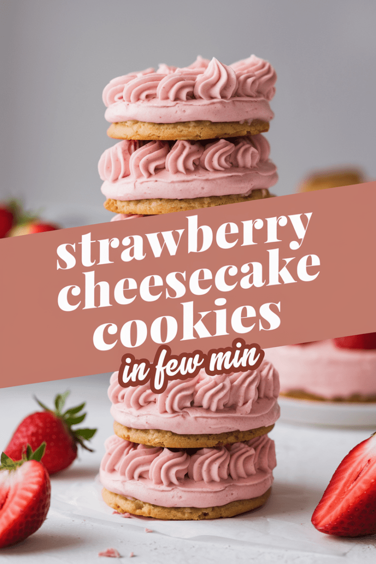 Strawberry Cheesecake Cookies