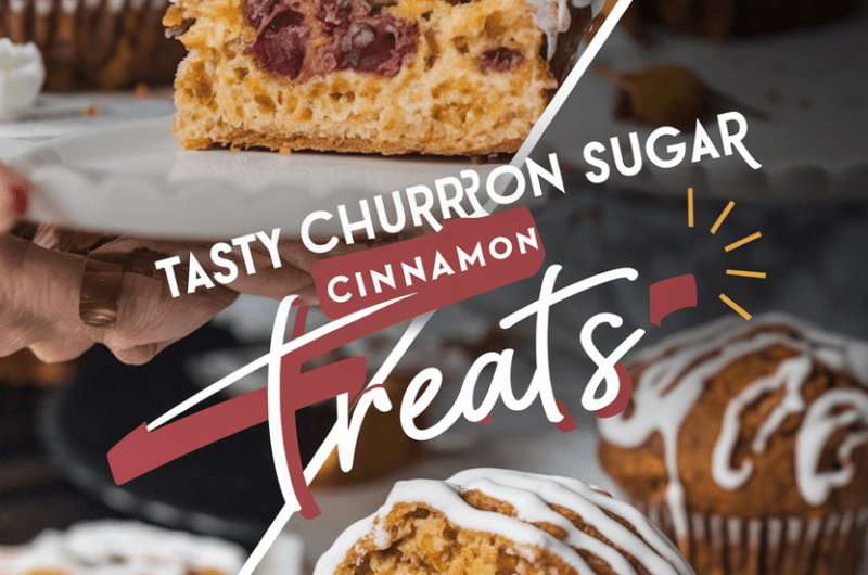 Tasty Churro Cruffins Cinnamon Sugar Treats