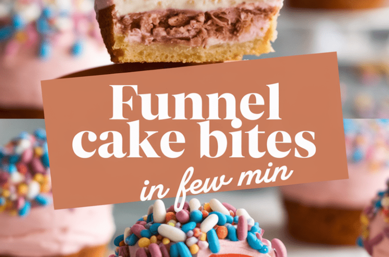 Funnel Cake Bites