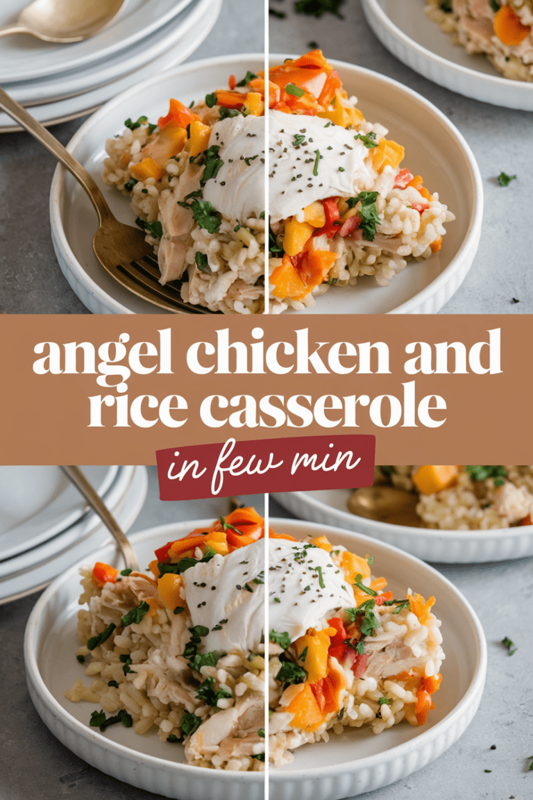 Angel Chicken and Rice Casserole