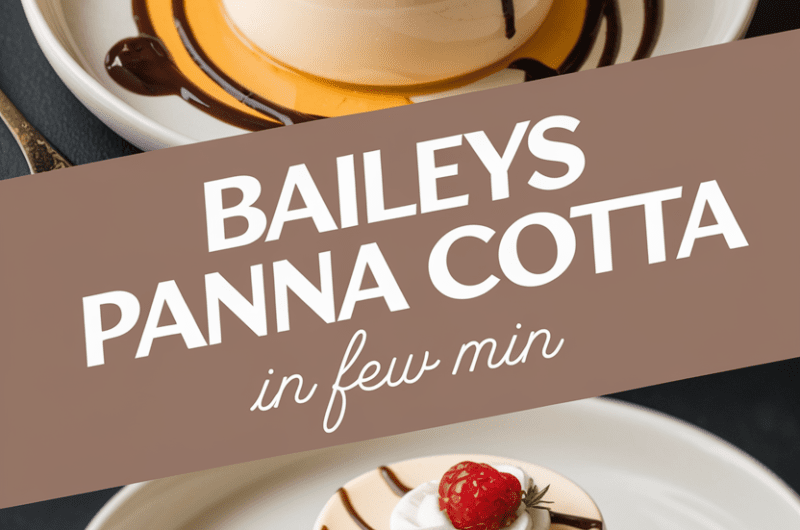 Baileys Panna Cotta
