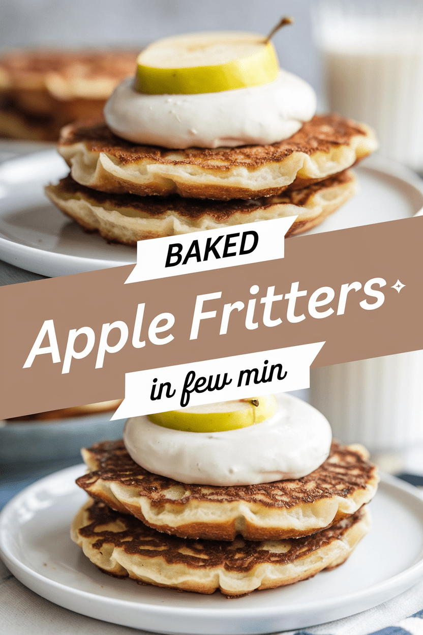 Baked Apple Fritters