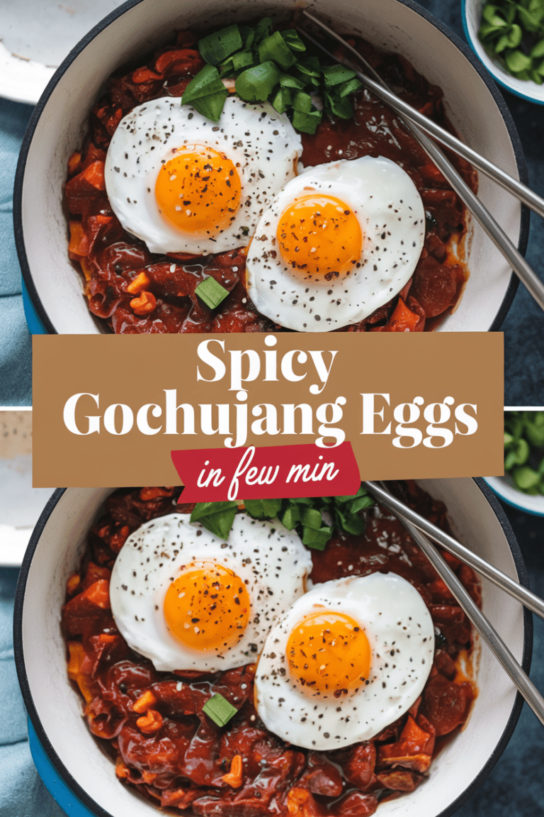 Spicy Gochujang Eggs