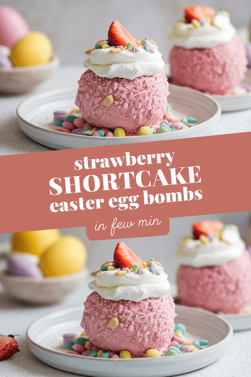 Strawberry Shortcake Easter Egg Bombs