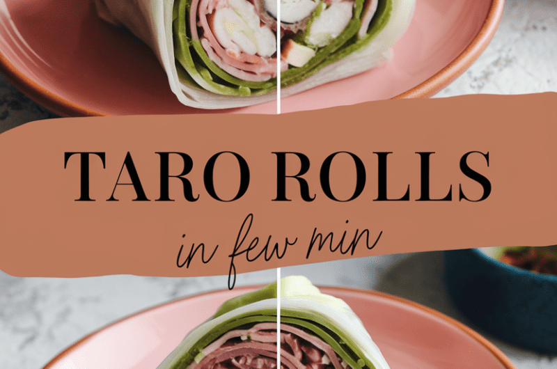 Taro Rolls