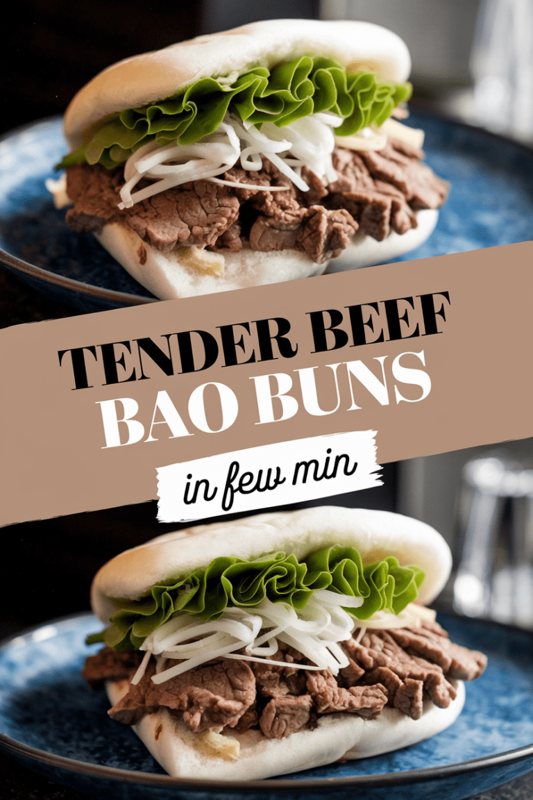 Tender Beef Bao Buns
