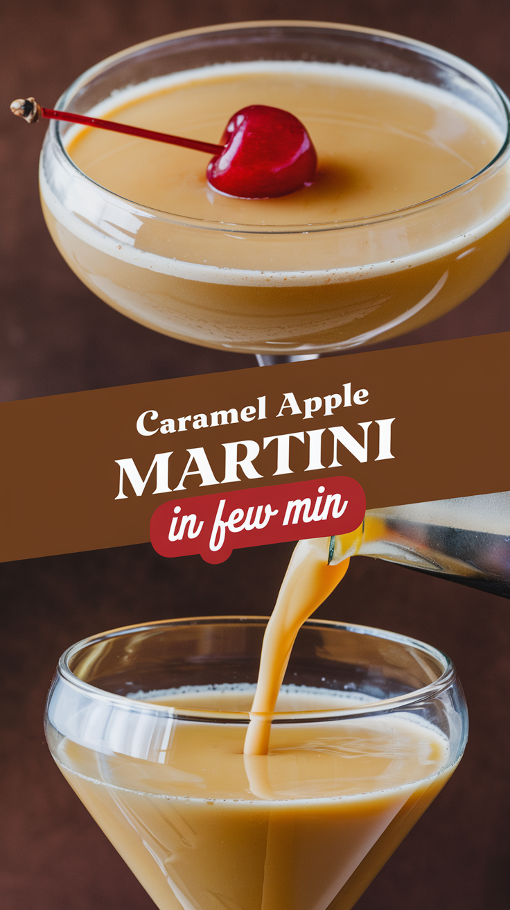 Caramel Apple Martini Recipe