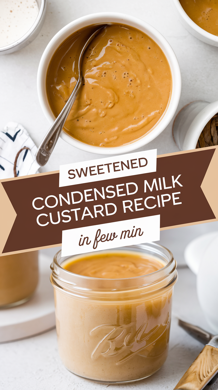 Sweetened Condensed Milk Custard Recipe!