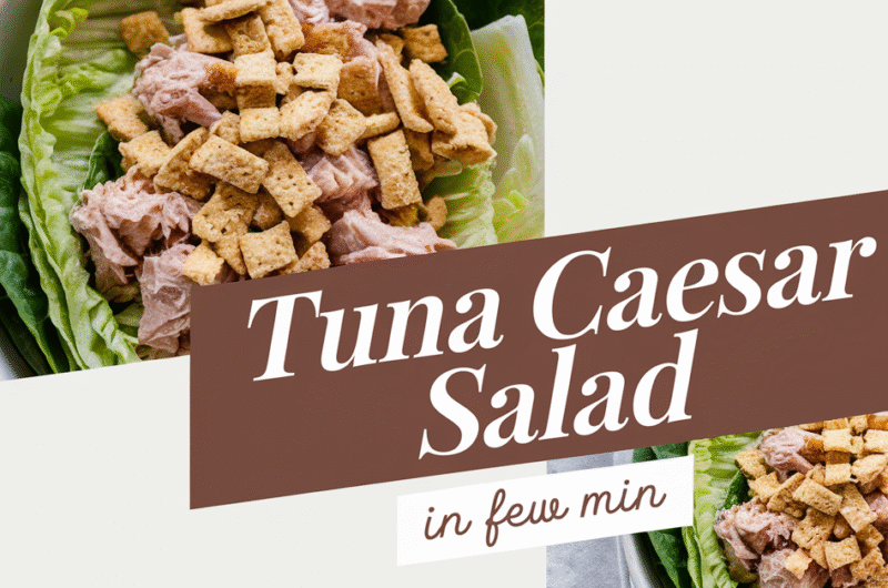 Tuna Caesar Salad