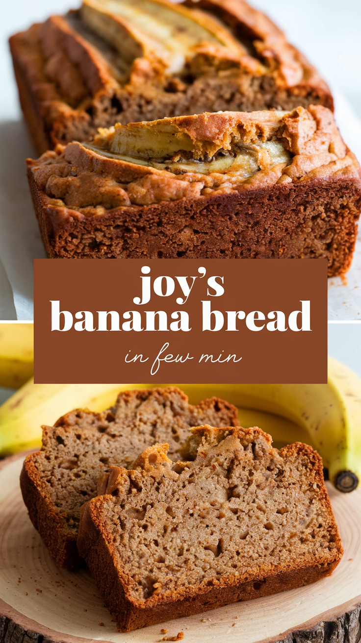 Joy’s Banana Bread: The Only Banana Bread Recipe You’ll Ever Need