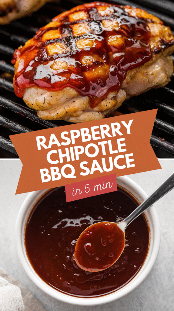 Raspberry Chipotle BBQ Sauce