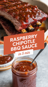 Raspberry Chipotle BBQ Sauce