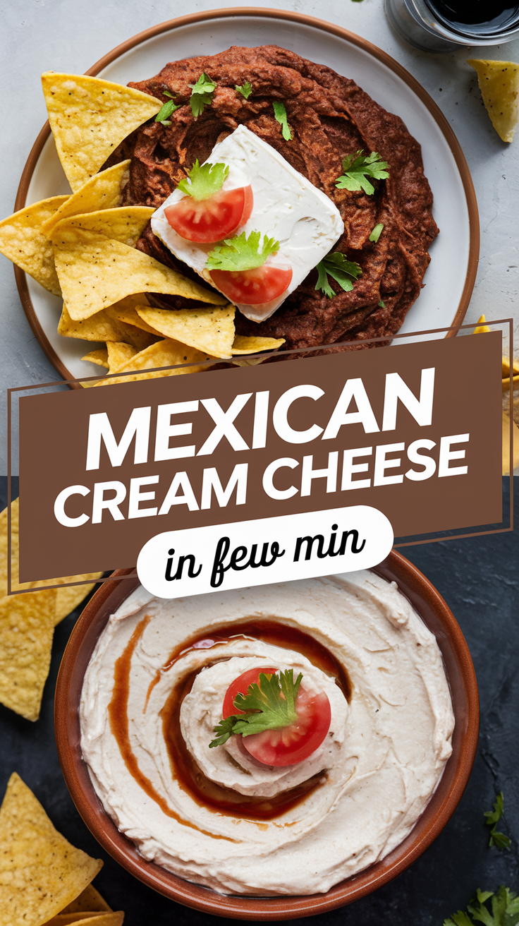 Mexican Cream Cheese Recipe