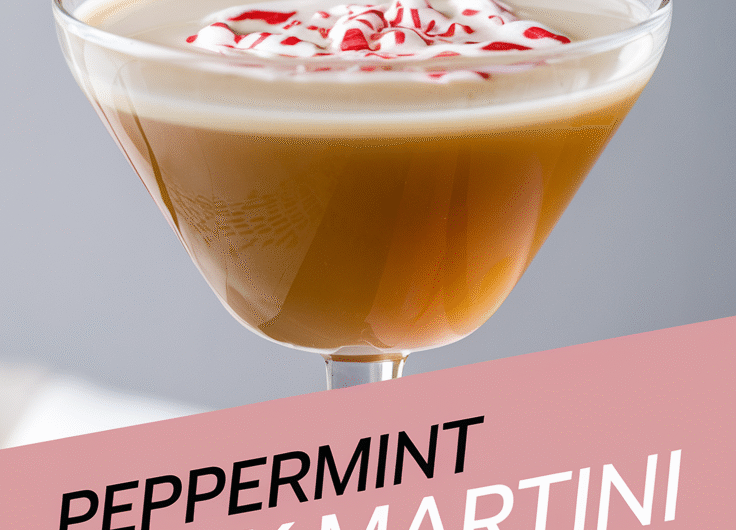 Peppermint Bark Martini Recipe