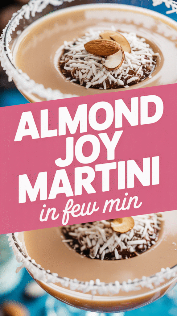 Almond Joy Martini