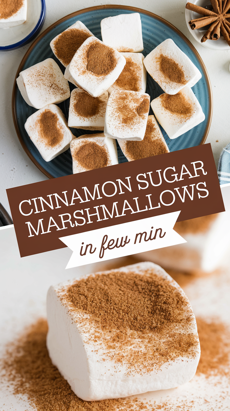 Cinnamon Sugar Marshmallows