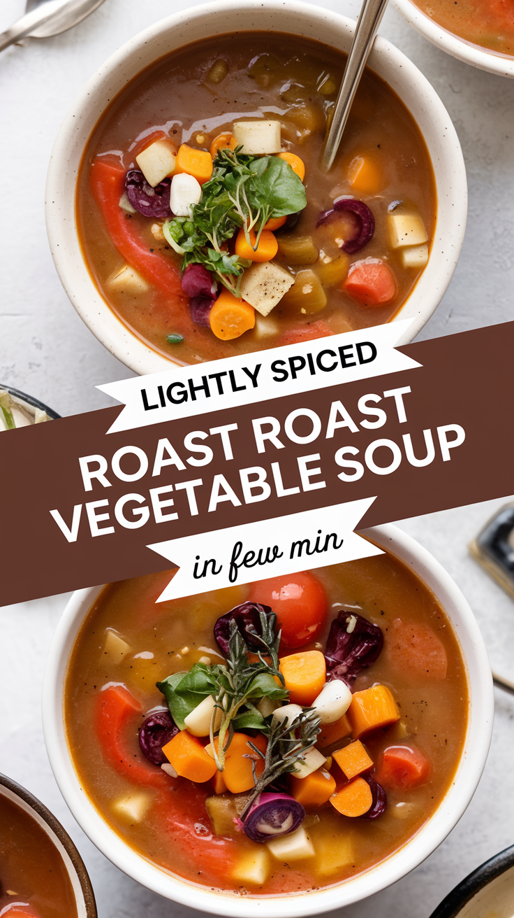 Roast Vegetable Soup – Cozy, Comforting, and Easy