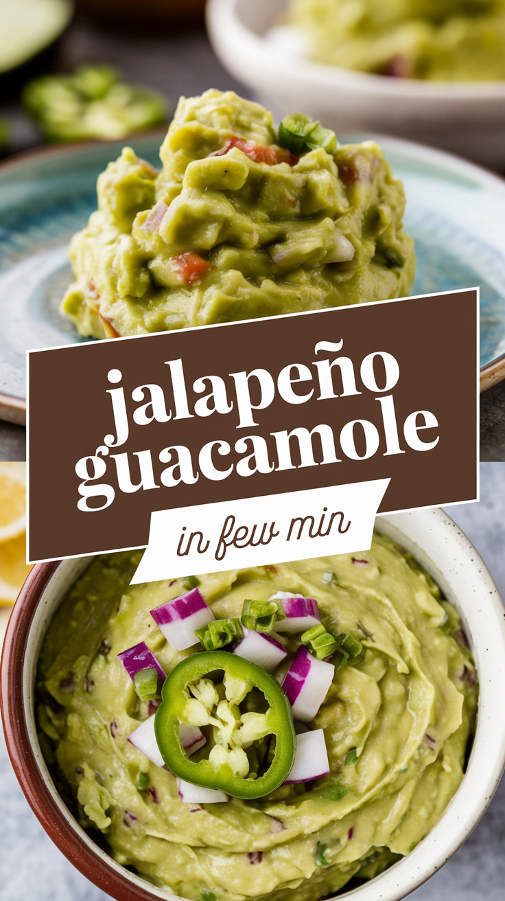 Jalapeño Guacamole Recipe
