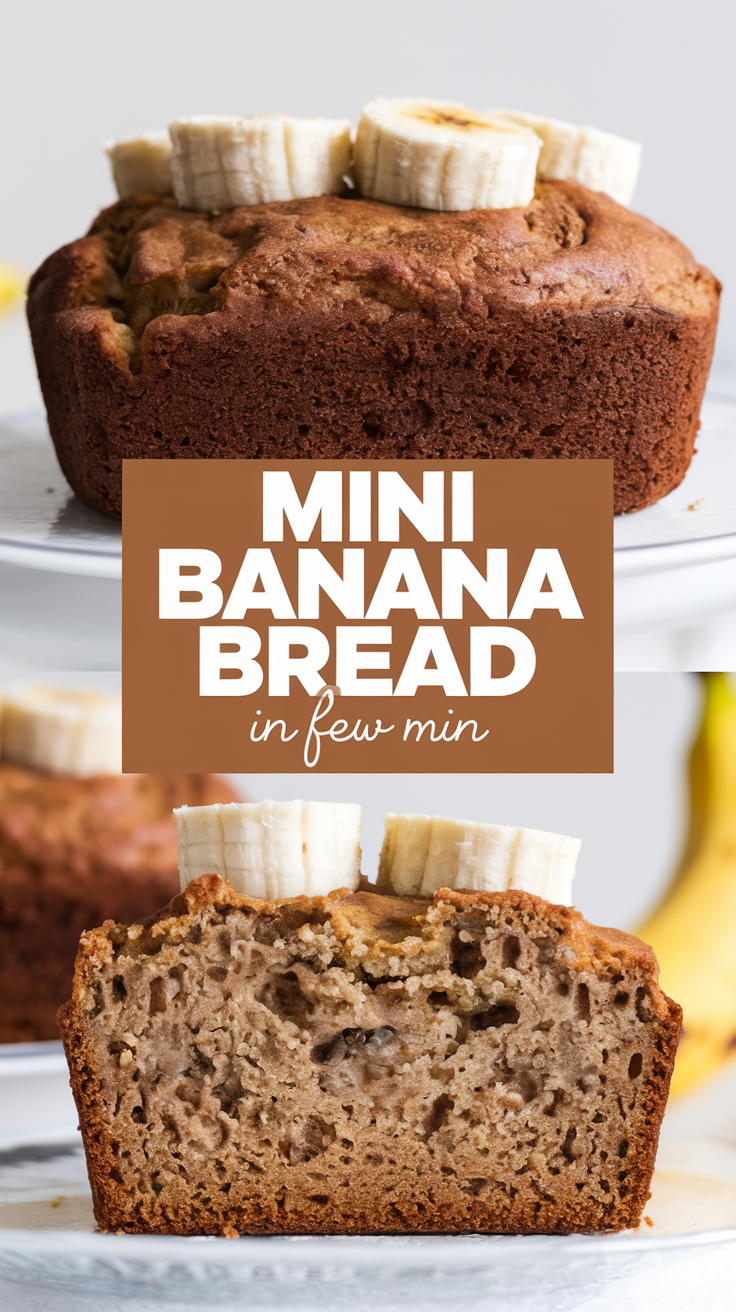 Mini Banana Bread Recipe