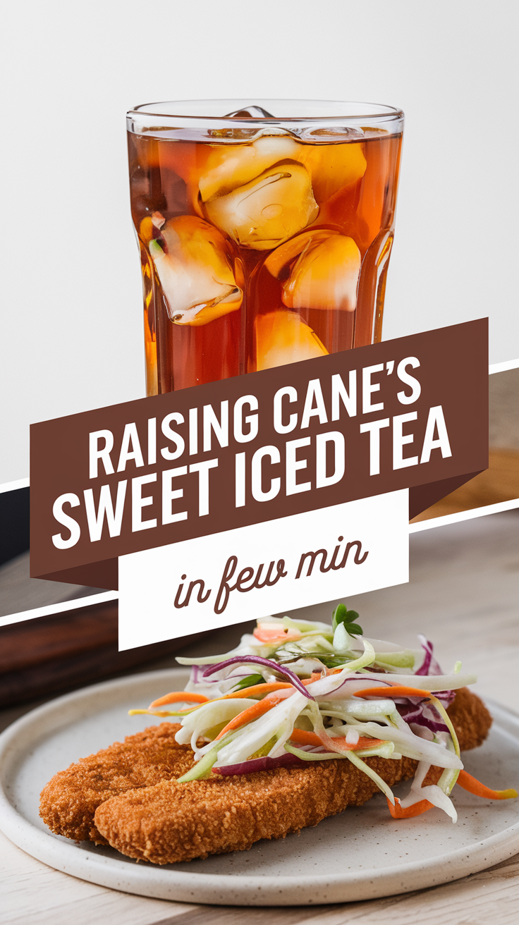 Raising Cane’s Sweet Iced Tea Recipe