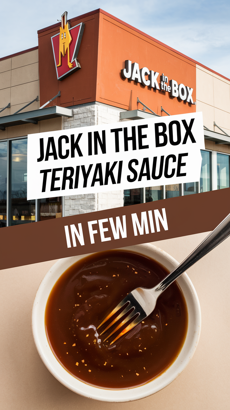 Jack in the Box Teriyaki Sauce Recipe