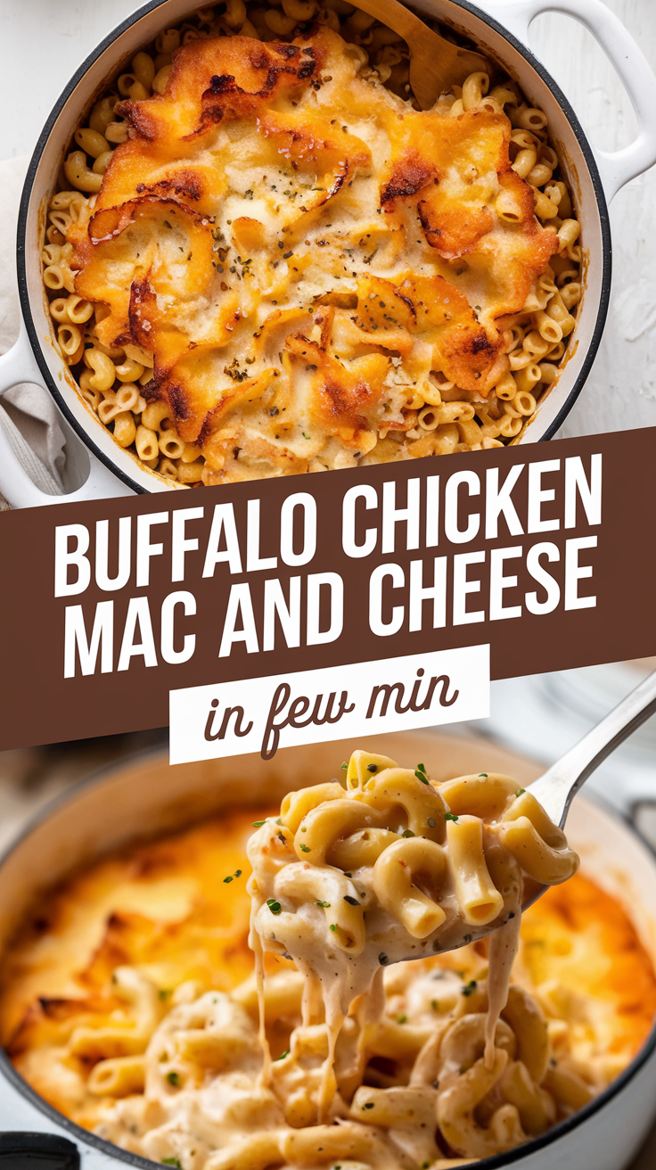 Buffalo Chicken Mac and Cheese Recipe
