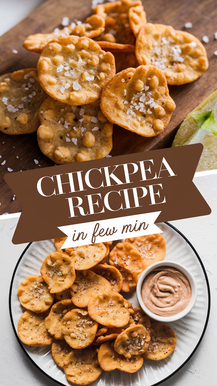 Chickpea Chips Recipe