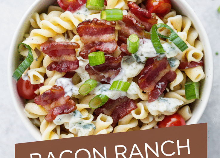 Bacon Ranch Pasta Salad