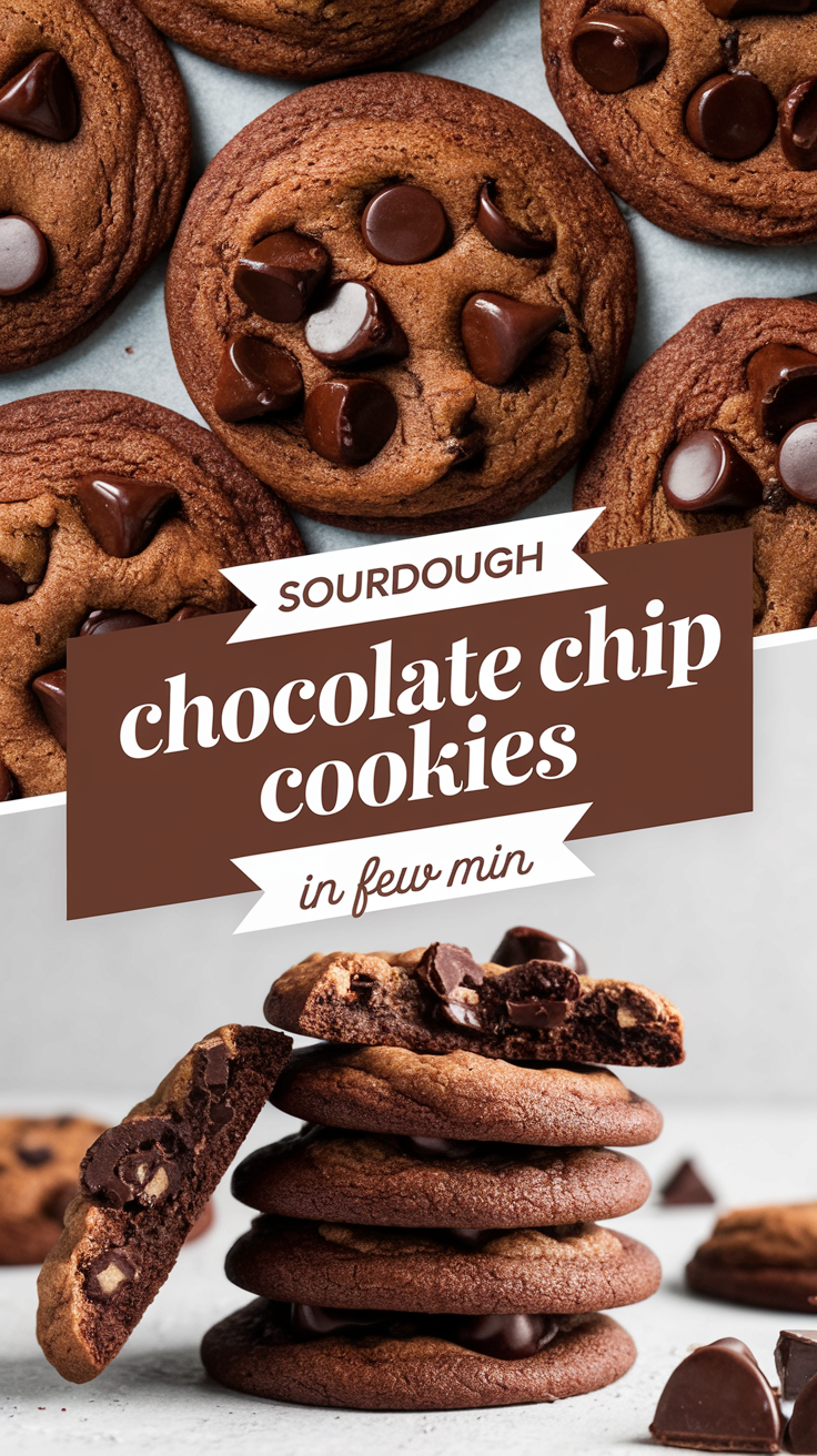 Sourdough Chocolate Chip Cookies