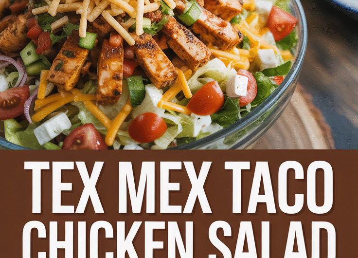 Tex-Mex Taco Chicken Salad