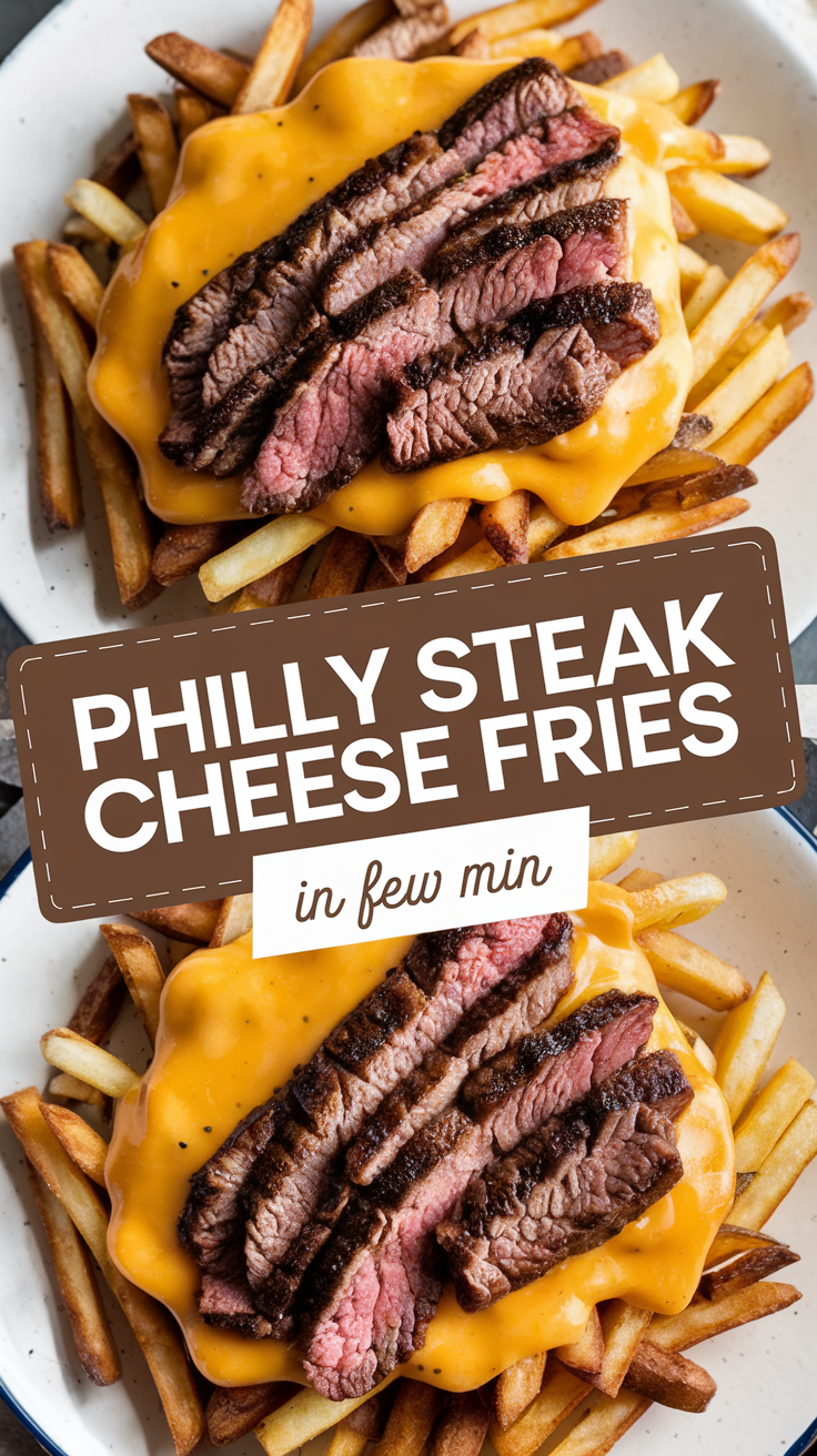 Philly Steak Cheese Fries