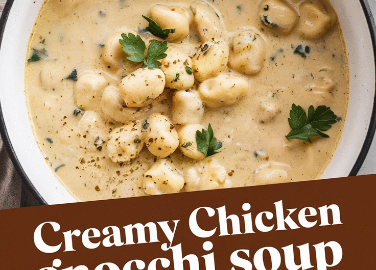 Creamy Chicken Gnocchi Soup