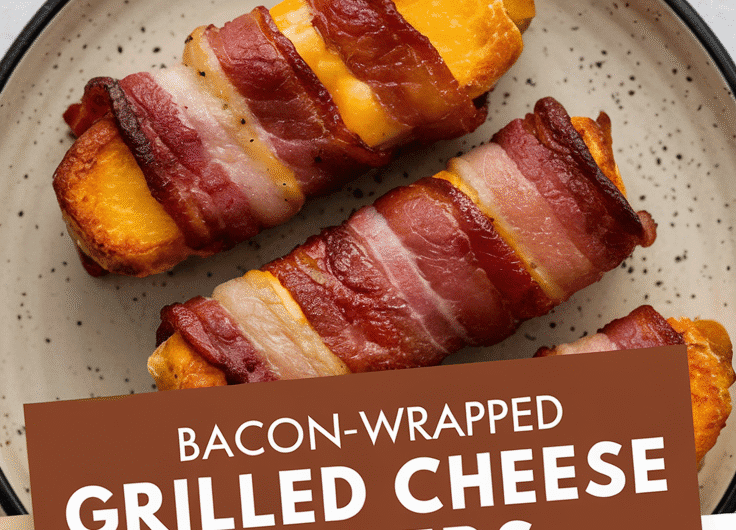 Bacon-Wrapped Grilled Cheese Fingers