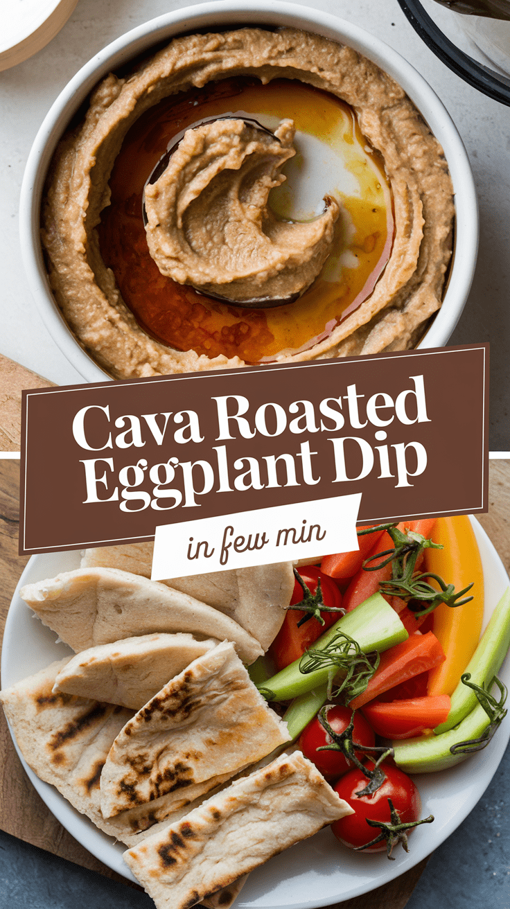 Cava Roasted Eggplant Dip
