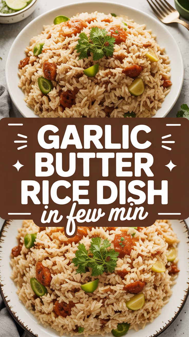 Garlic Butter Rice Dish