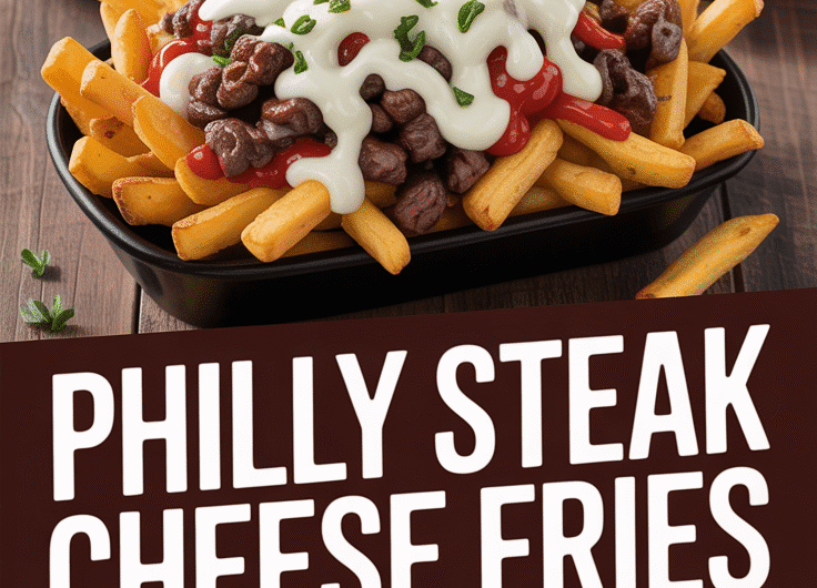 Philly Steak Cheese Fries