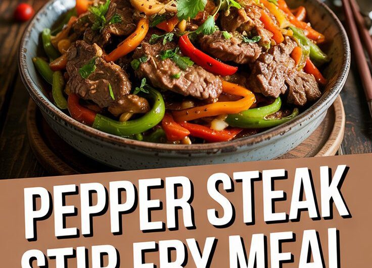Pepper Steak Stir Fry Meal