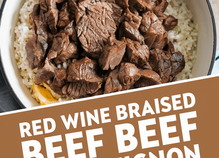 Red Wine Braised Beef Bourguignon