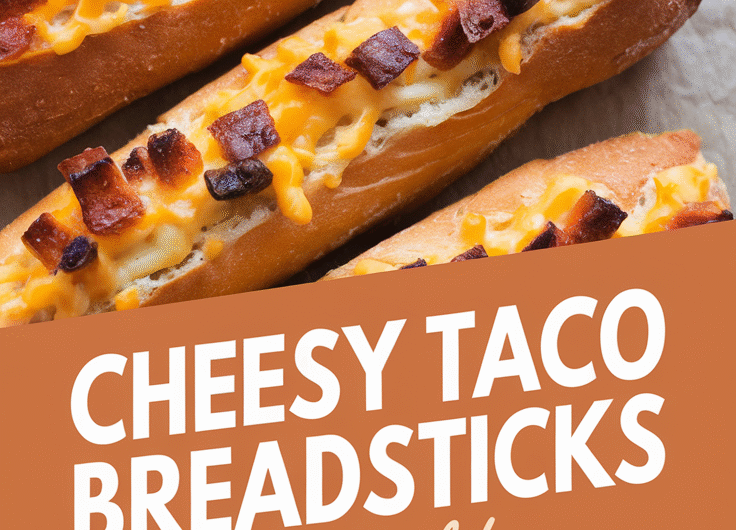 Cheesy Taco Breadsticks Delight