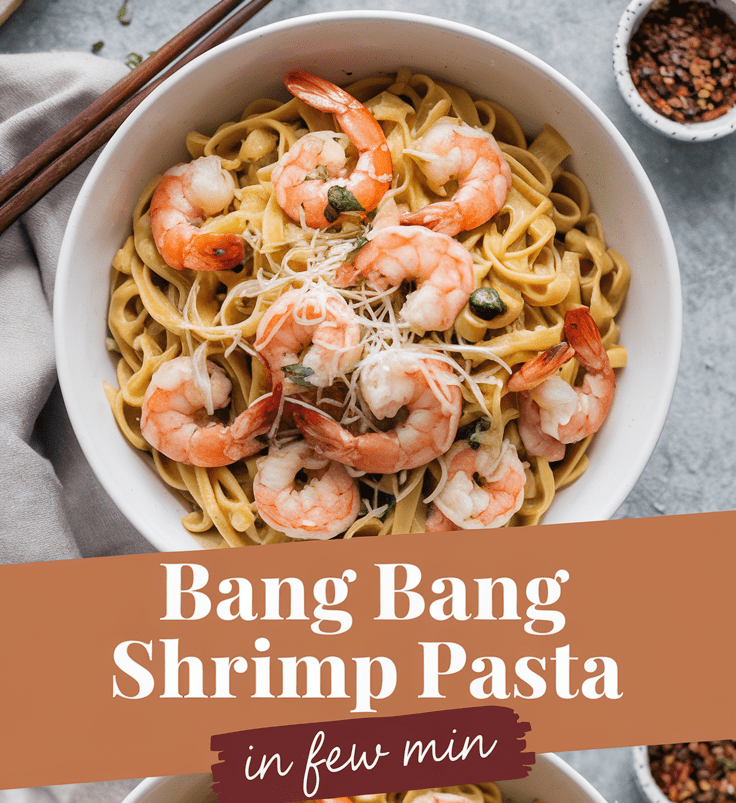 Bang Bang Shrimp Pasta