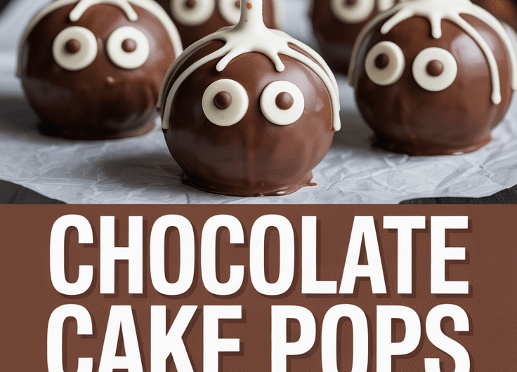 Chocolate Boo! Cake Pops