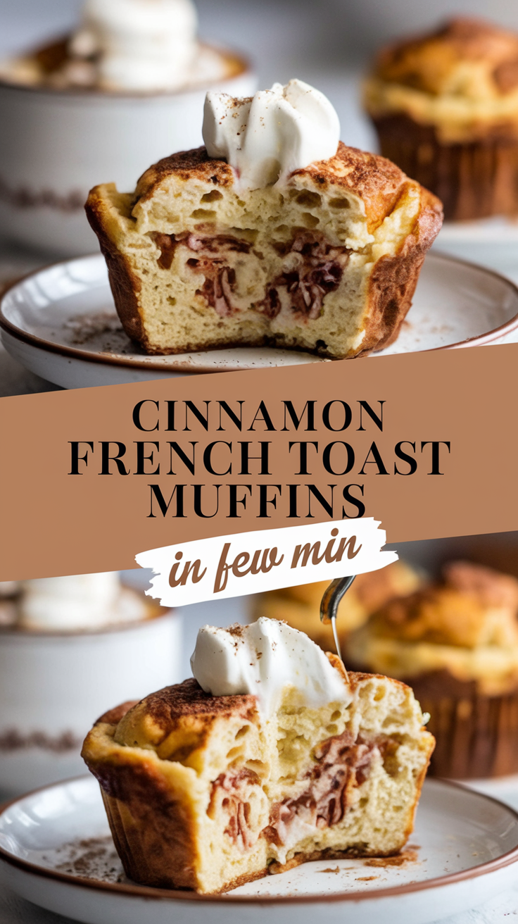 Cinnamon French Toast Muffins