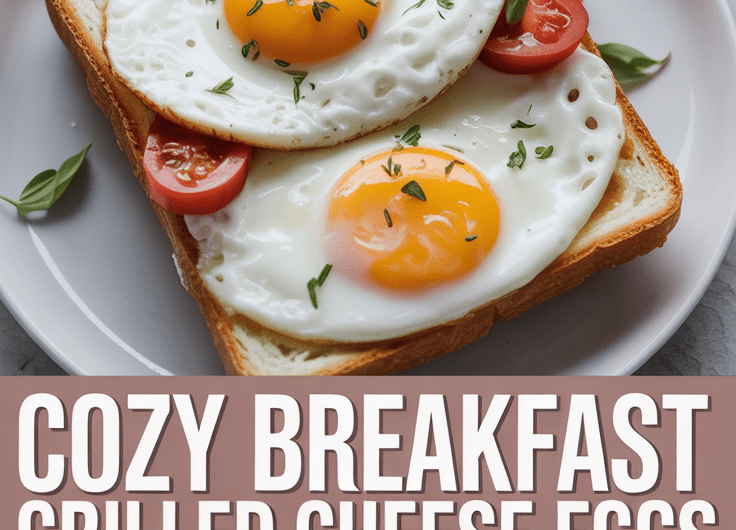 Cozy Breakfast Grilled Cheese Eggs