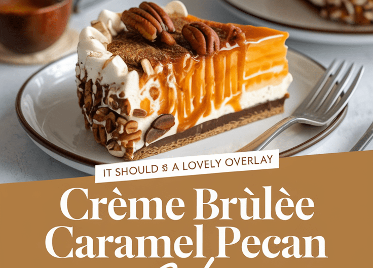Crème Brûlée Caramel Pecan Cake